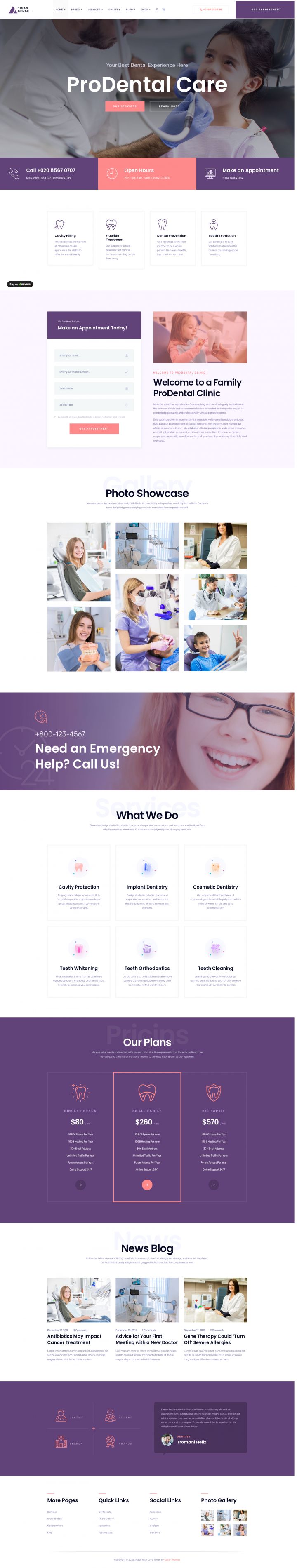 WordPress шаблон ThemeForest Timan