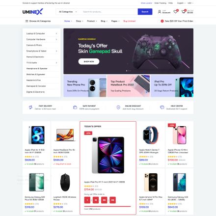 ThemeForest Uminex