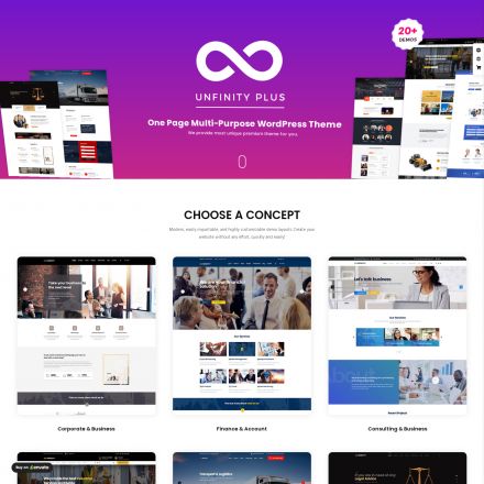 ThemeForest Unfinity