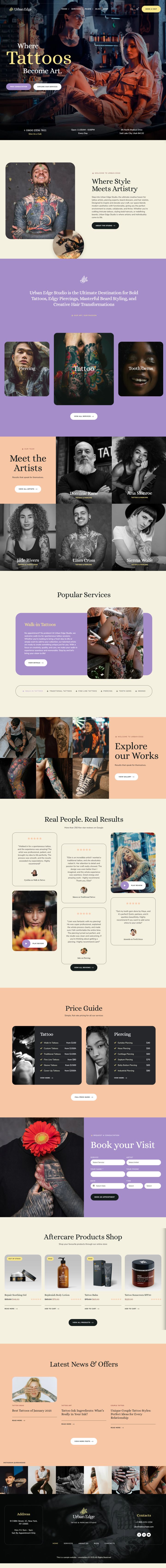 WordPress шаблон ThemeForest Urban Edge