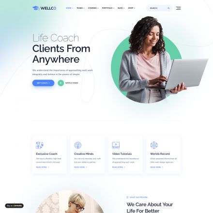 ThemeForest Wellco