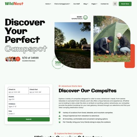 ThemeForest WildNest