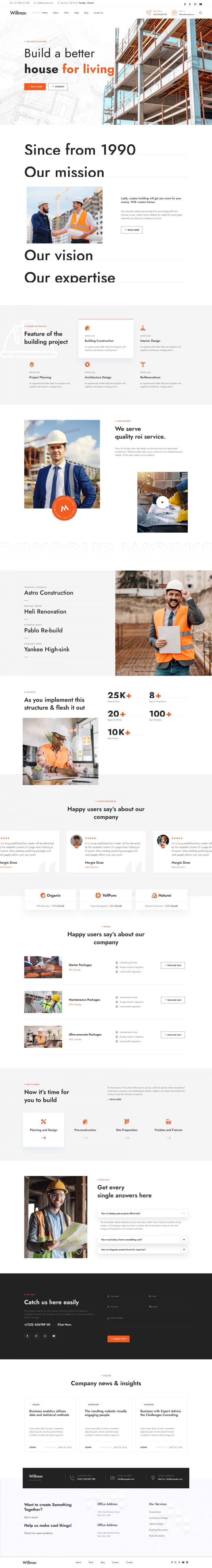 WordPress шаблон ThemeForest Willmor