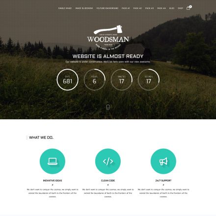 ThemeForest Woodsman