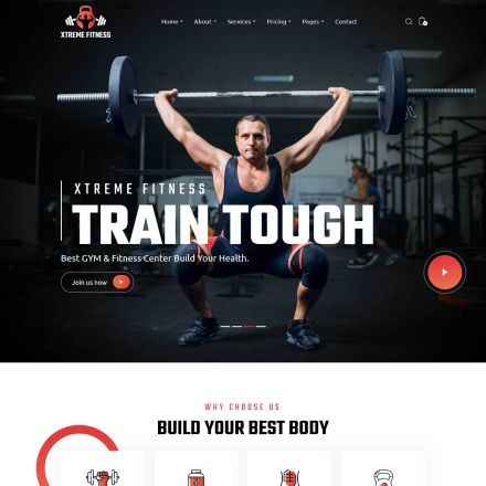 ThemeForest Xtreme Fitness