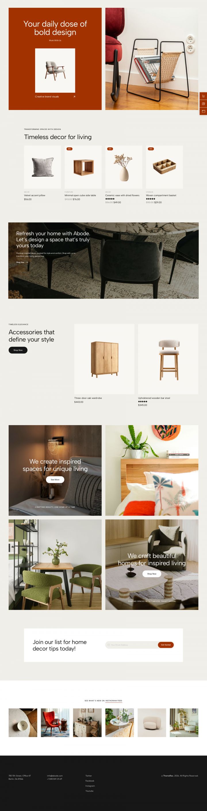 WordPress шаблон ThemeForest Abode