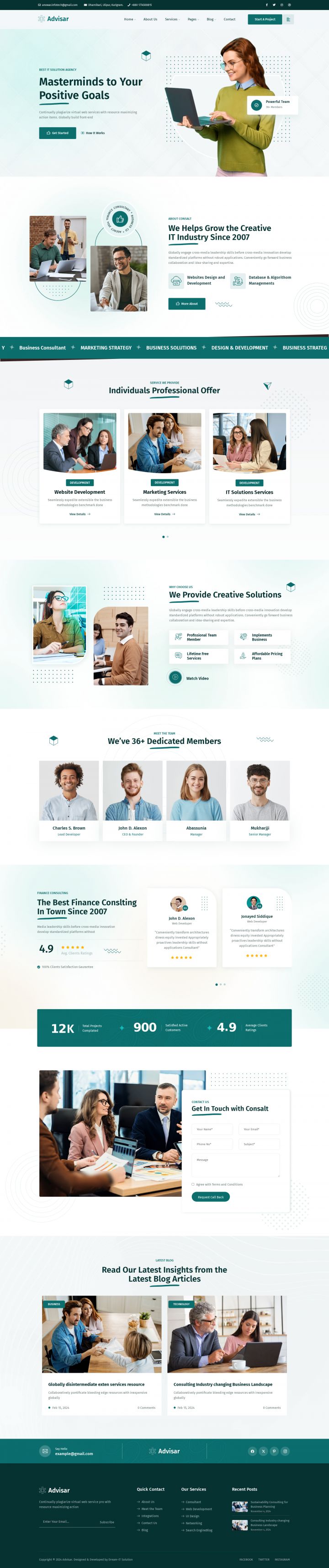 Шаблон ThemeForest Advisar WordPress шаблон ThemeForest Advisar
