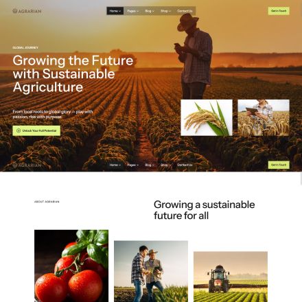 ThemeForest Agrarian