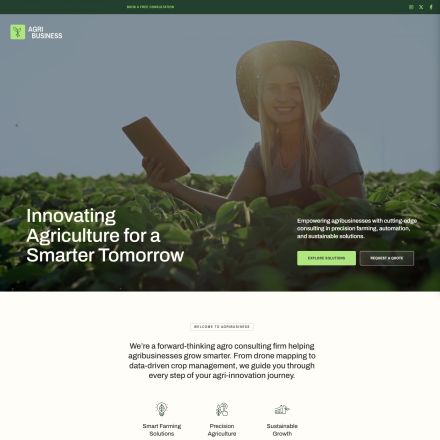 ThemeForest Agribusiness