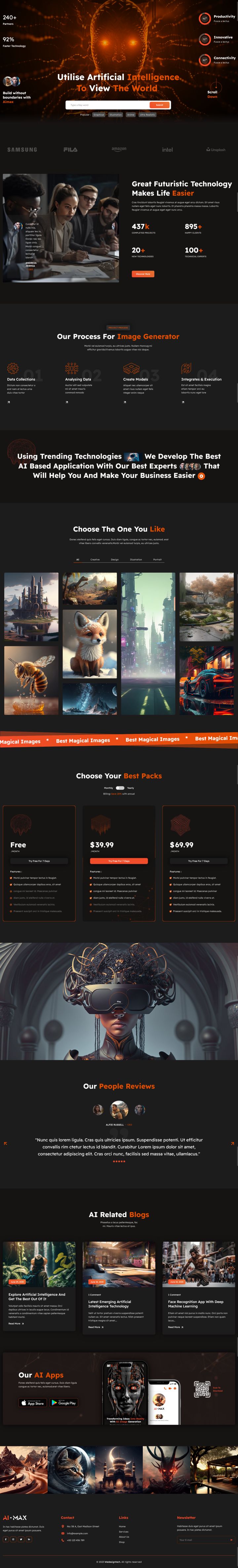 Шаблон ThemeForest AIMAX WordPress шаблон ThemeForest AIMAX