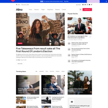 ThemeForest Alino