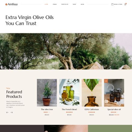 ThemeForest Amfissa