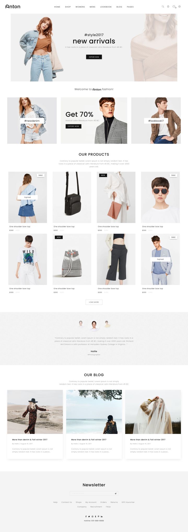 WordPress шаблон ThemeForest Anton