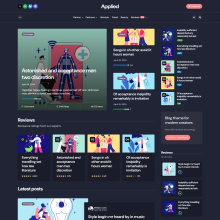 ThemeForest Applied
