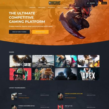 ThemeForest Arcane