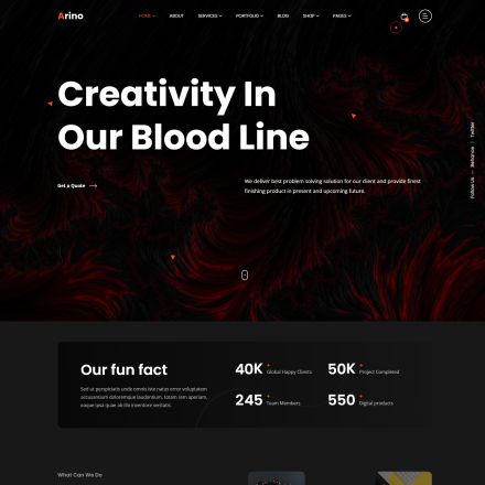 ThemeForest Arino