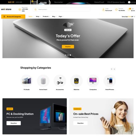 ThemeForest Arostore