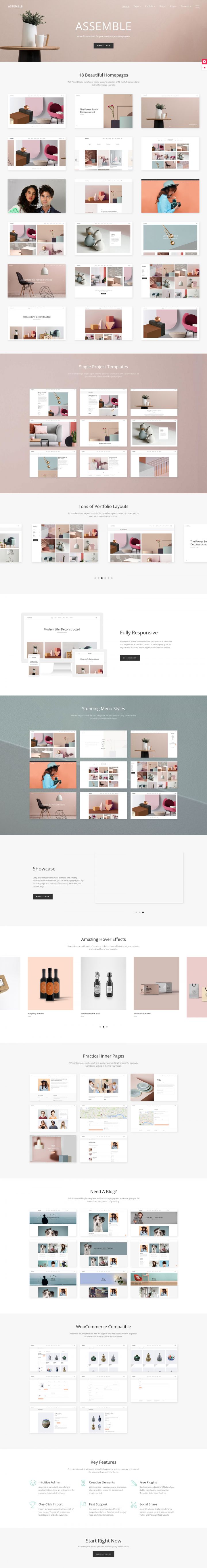 Шаблон ThemeForest Assemble WordPress шаблон ThemeForest Assemble