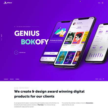 ThemeForest Atheus