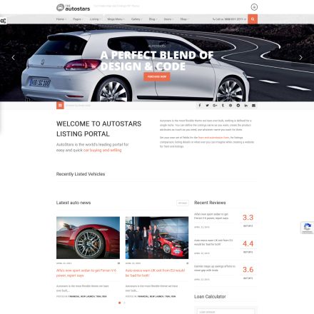 ThemeForest Auto Stars