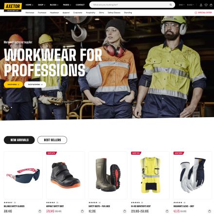 ThemeForest Axetor