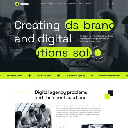 ThemeForest Axios