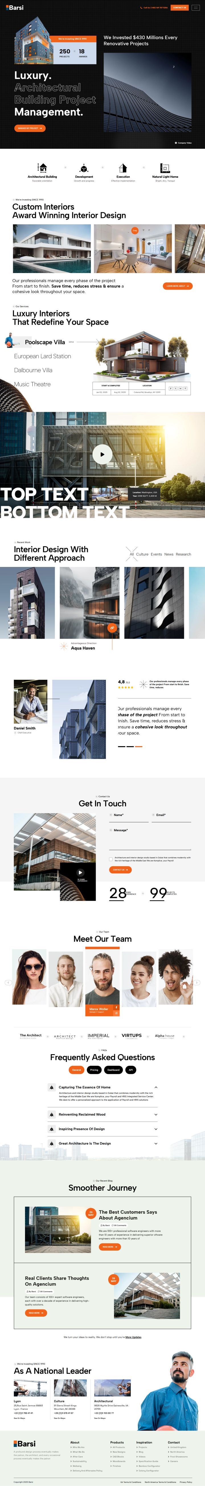 WordPress шаблон ThemeForest Barsi