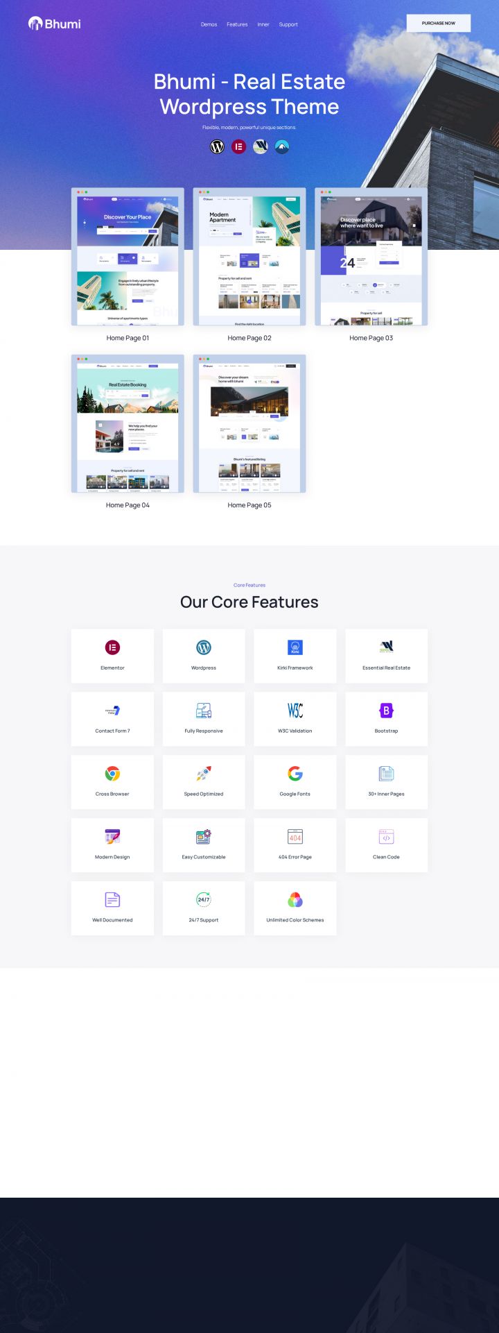 WordPress шаблон ThemeForest Bhume