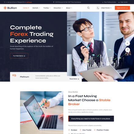 ThemeForest Bullion