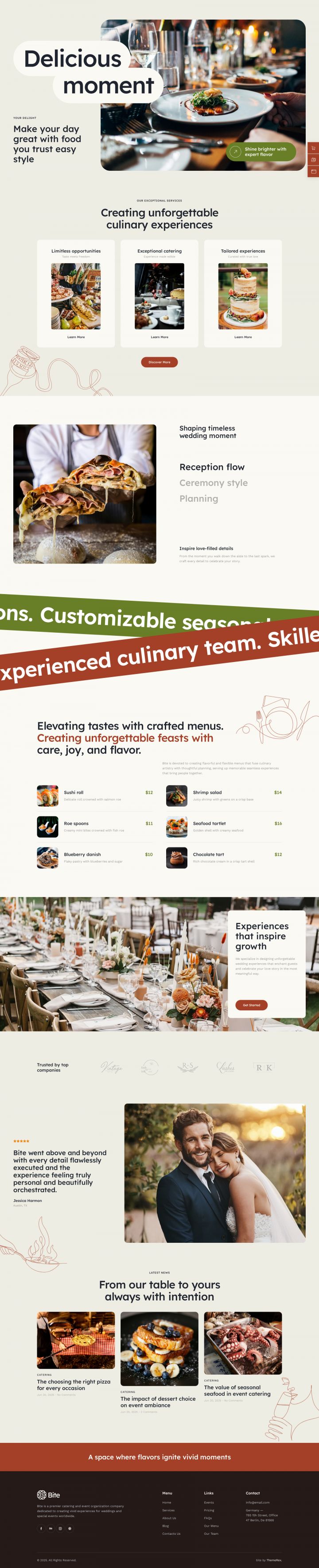 WordPress шаблон ThemeForest Bite
