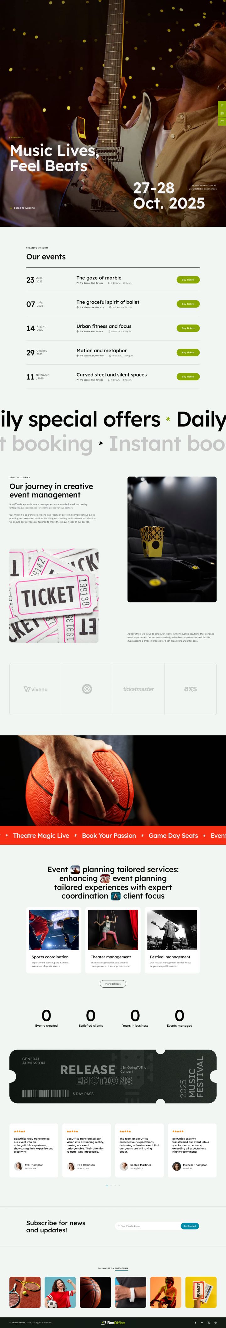 Шаблон ThemeForest BoxOffice WordPress шаблон ThemeForest BoxOffice