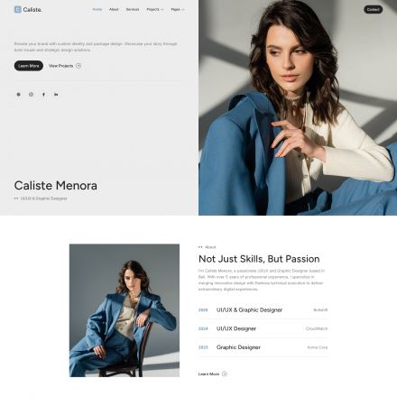 ThemeForest Caliste