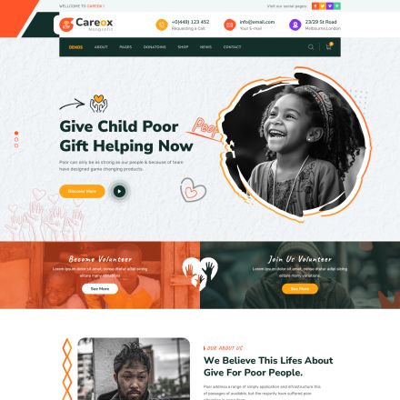 ThemeForest Careox
