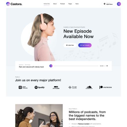 ThemeForest Castora
