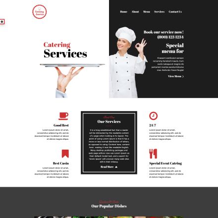 ThemeForest Catering