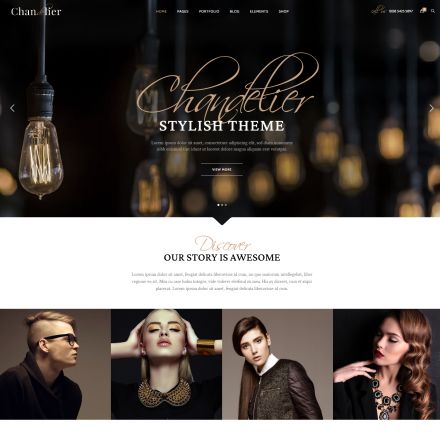 ThemeForest Chandelier
