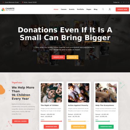 ThemeForest Charite