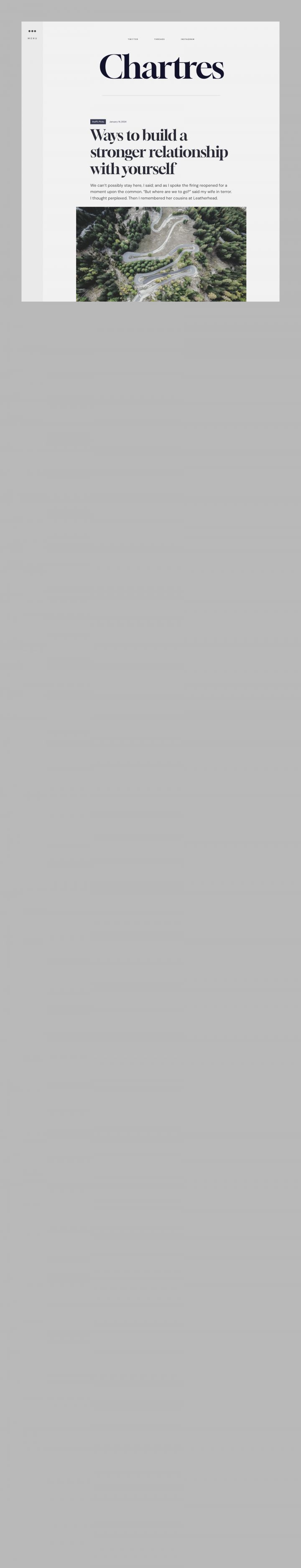 WordPress шаблон ThemeForest Chartres