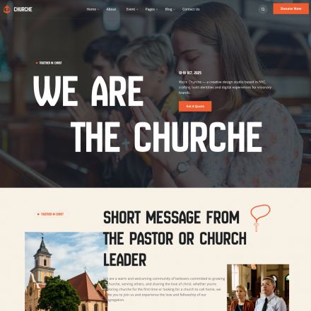 ThemeForest Churche