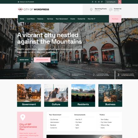 ThemeForest City of WP