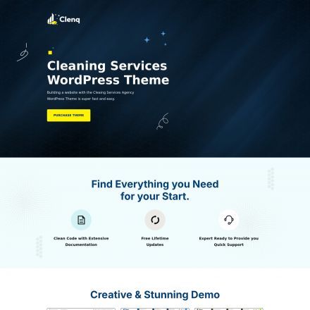 ThemeForest Clenq