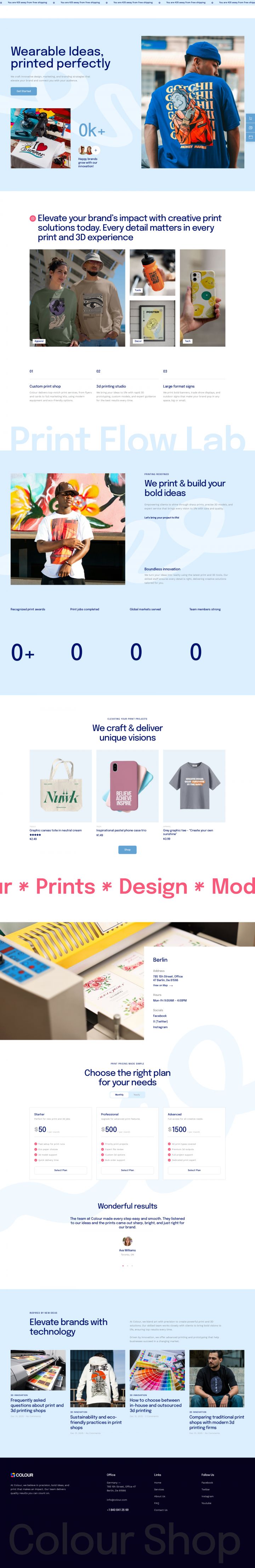 WordPress шаблон ThemeForest Colour