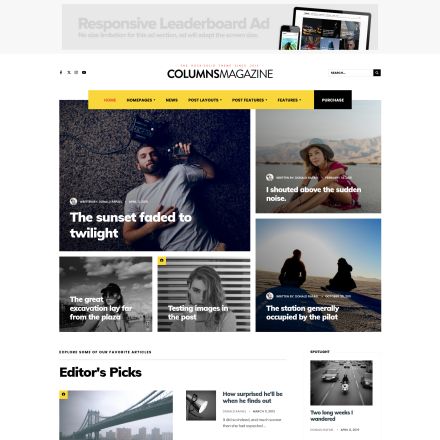 ThemeForest Columns