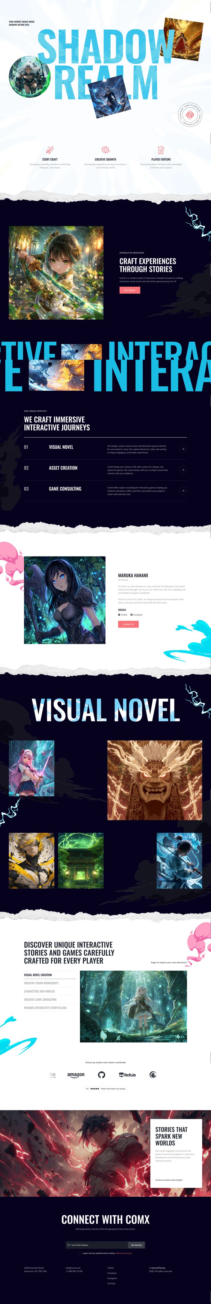 WordPress шаблон ThemeForest ComX