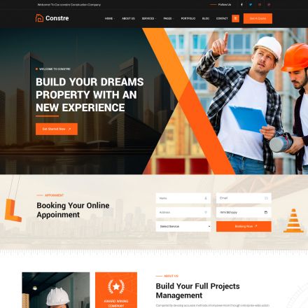 ThemeForest Constre