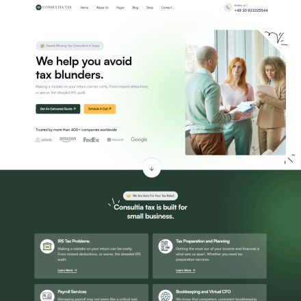 ThemeForest Consultia