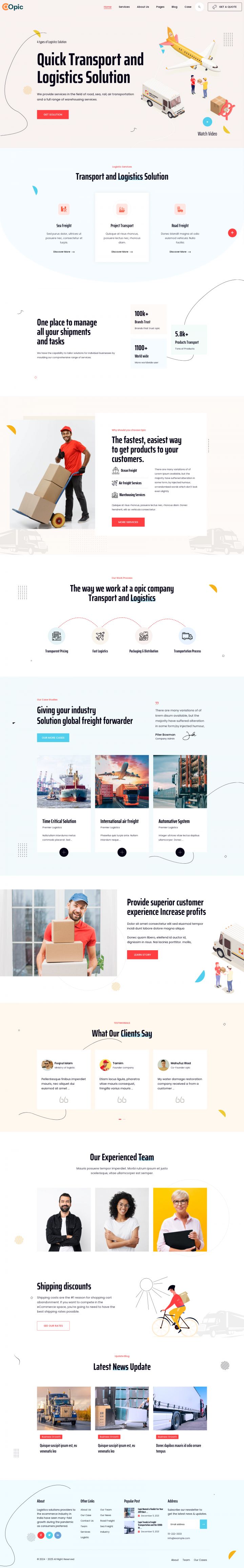WordPress шаблон ThemeForest Copic