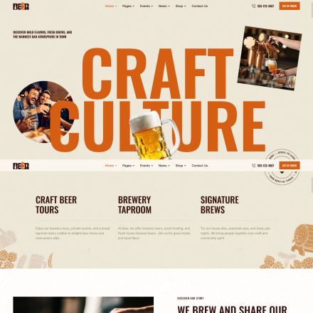 ThemeForest Craft Beer