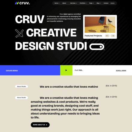 ThemeForest Cruv