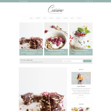 ThemeForest Cuisine